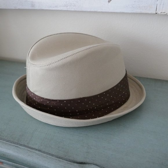 Goorin Bros Feather in Your Cap Tan Fedora Hat Medium - Picture 3 of 4